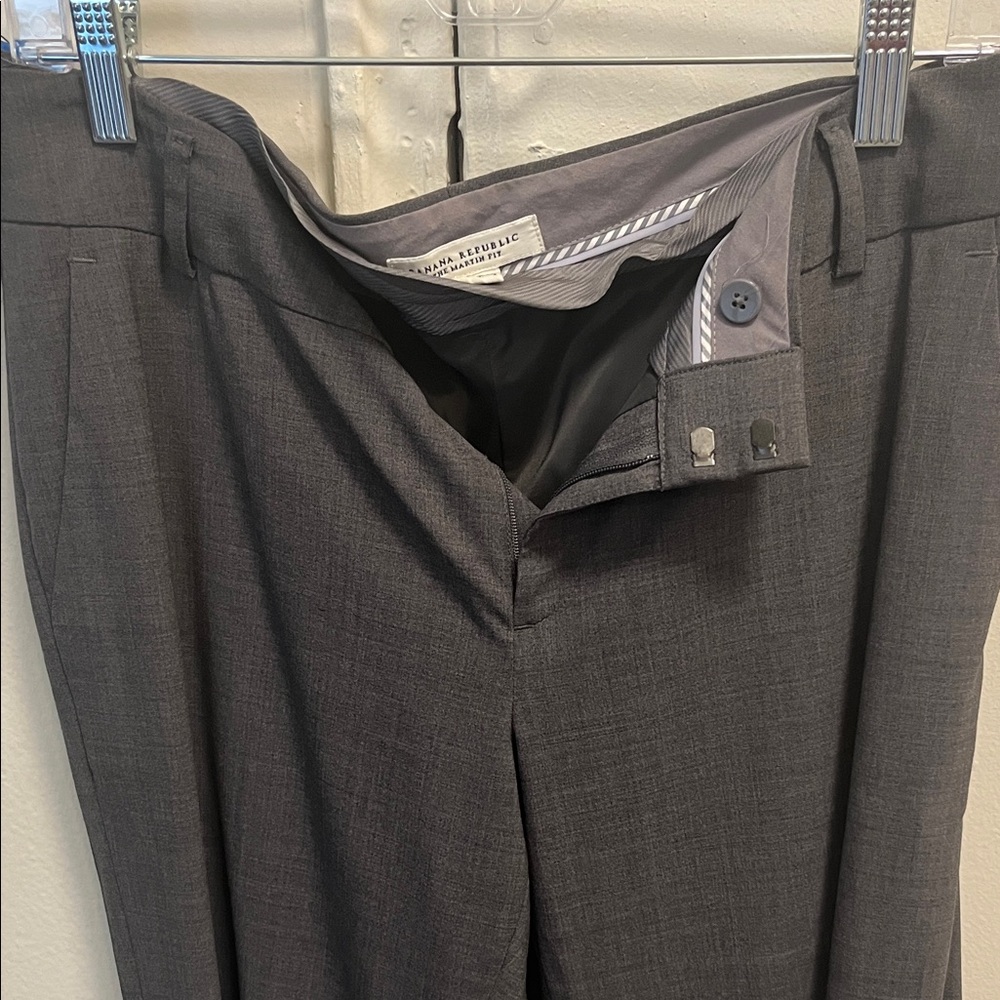 Banana Republic Charcoal Trousers